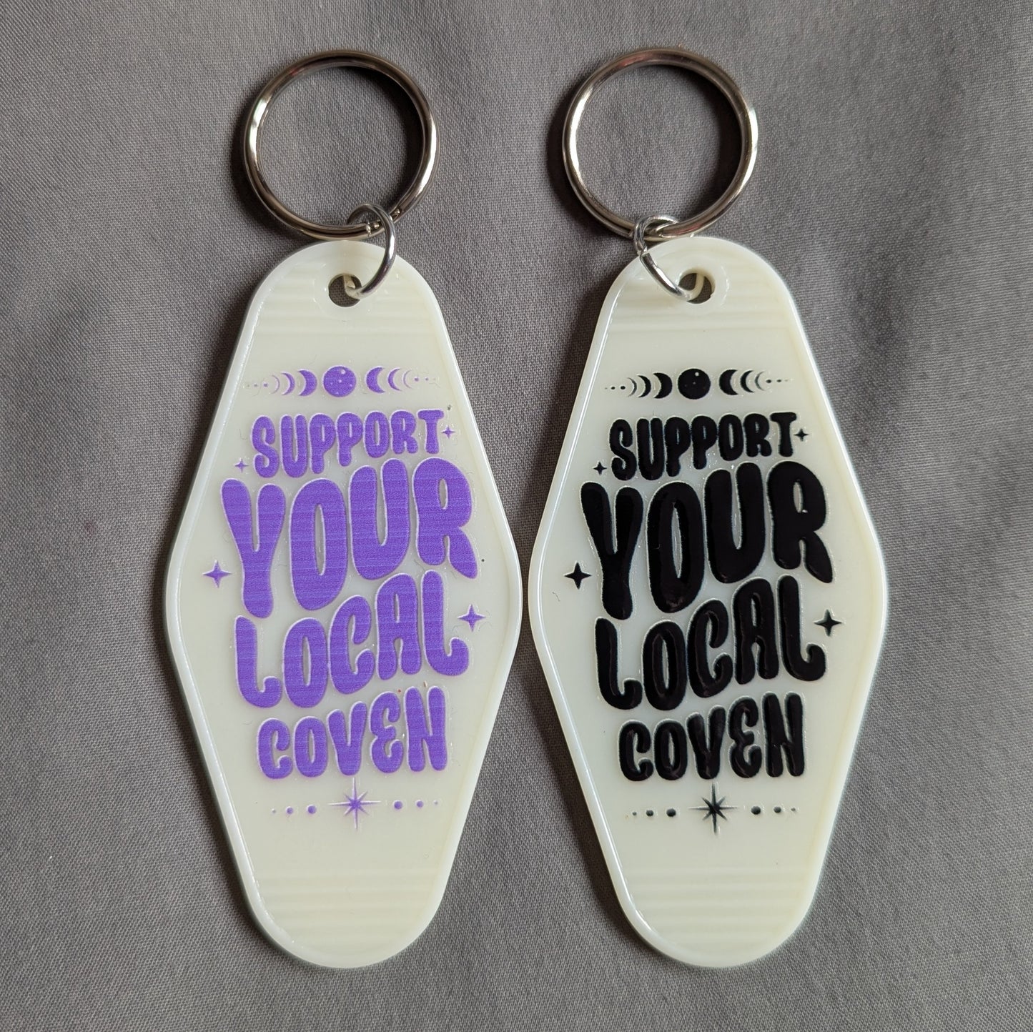 Support your Local Coven Keyring