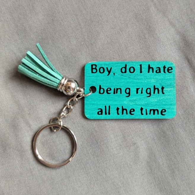 Hate being right....Keyring