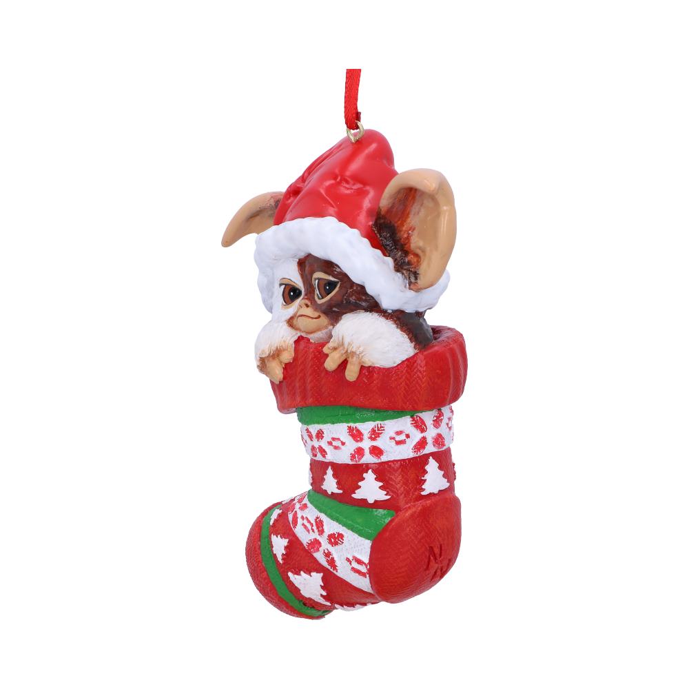 Gizmo in Stocking hanging ornament