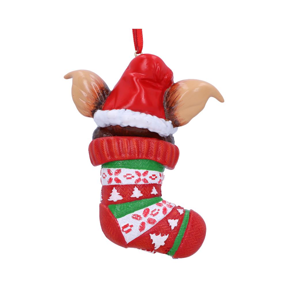 Gizmo in Stocking hanging ornament