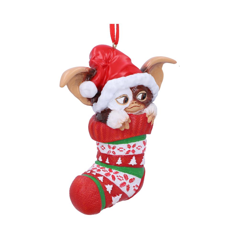 Gizmo in Stocking hanging ornament
