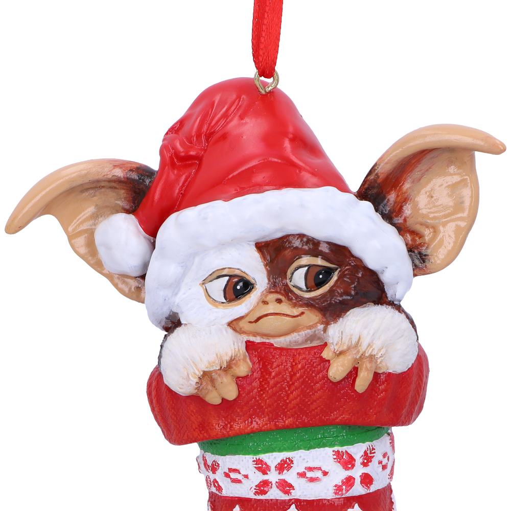 Gizmo in Stocking hanging ornament