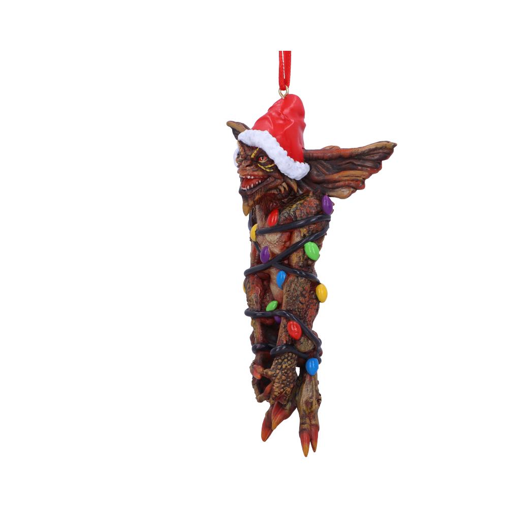 Mohawk in lights hanging ornament