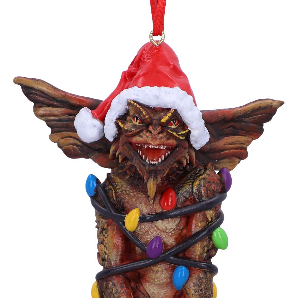Mohawk in lights hanging ornament
