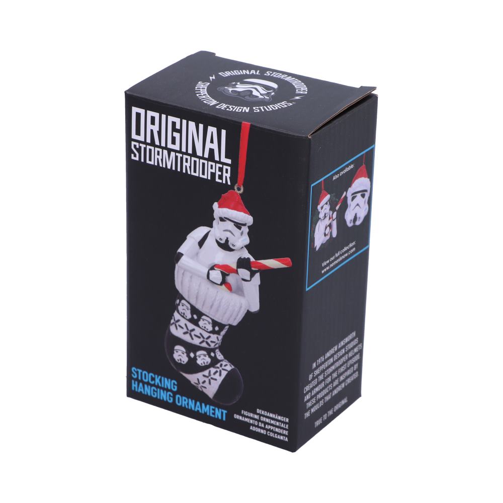 Stormtrooper in Stocking hanging ornament