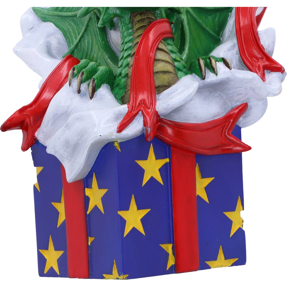 Dragon Present hanging ornament