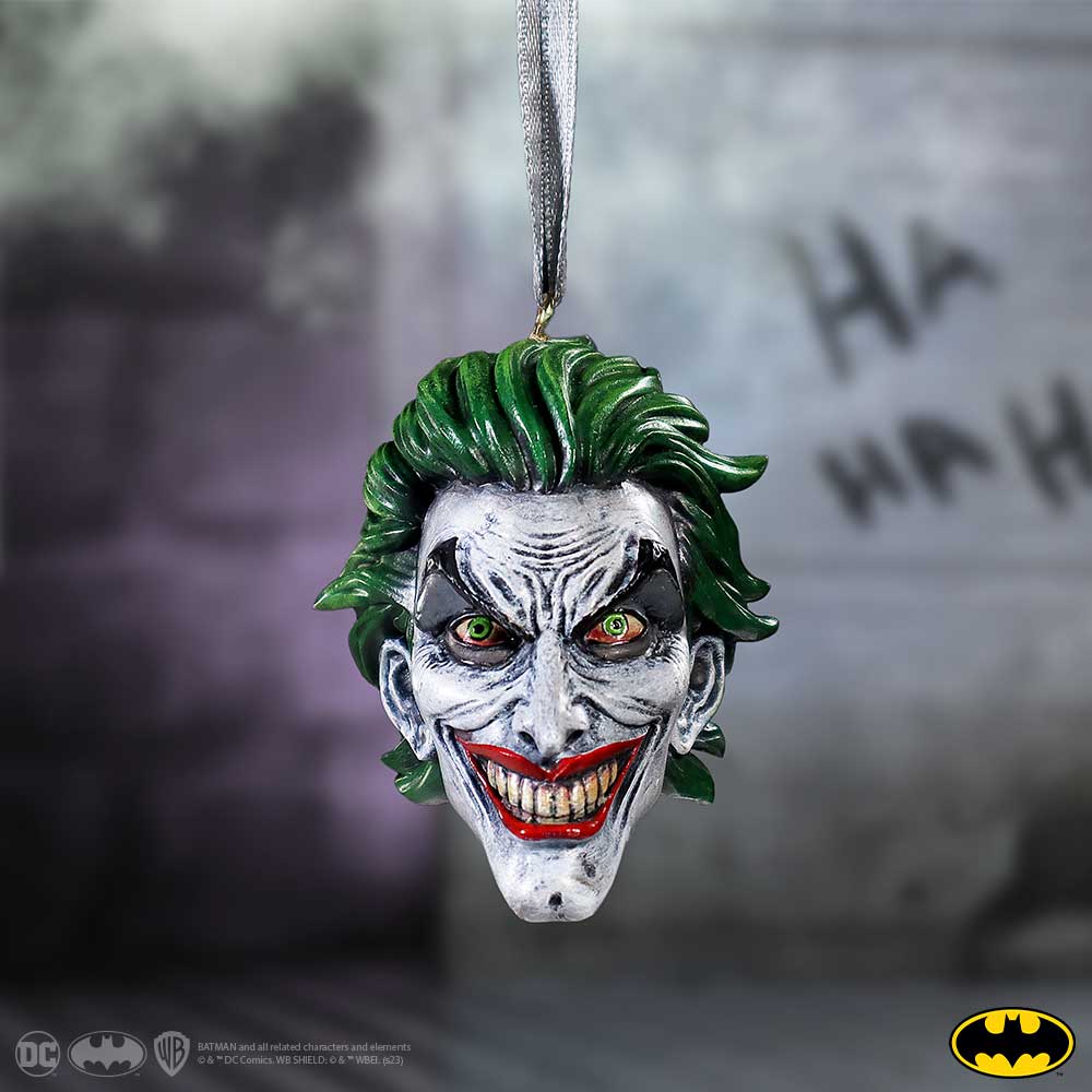 Joker hanging ornament