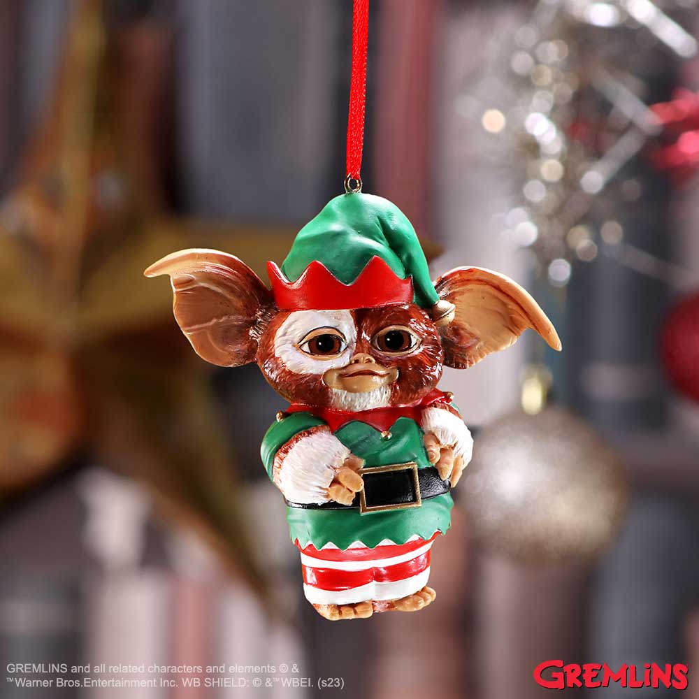 Gizmo Elf hanging ornament