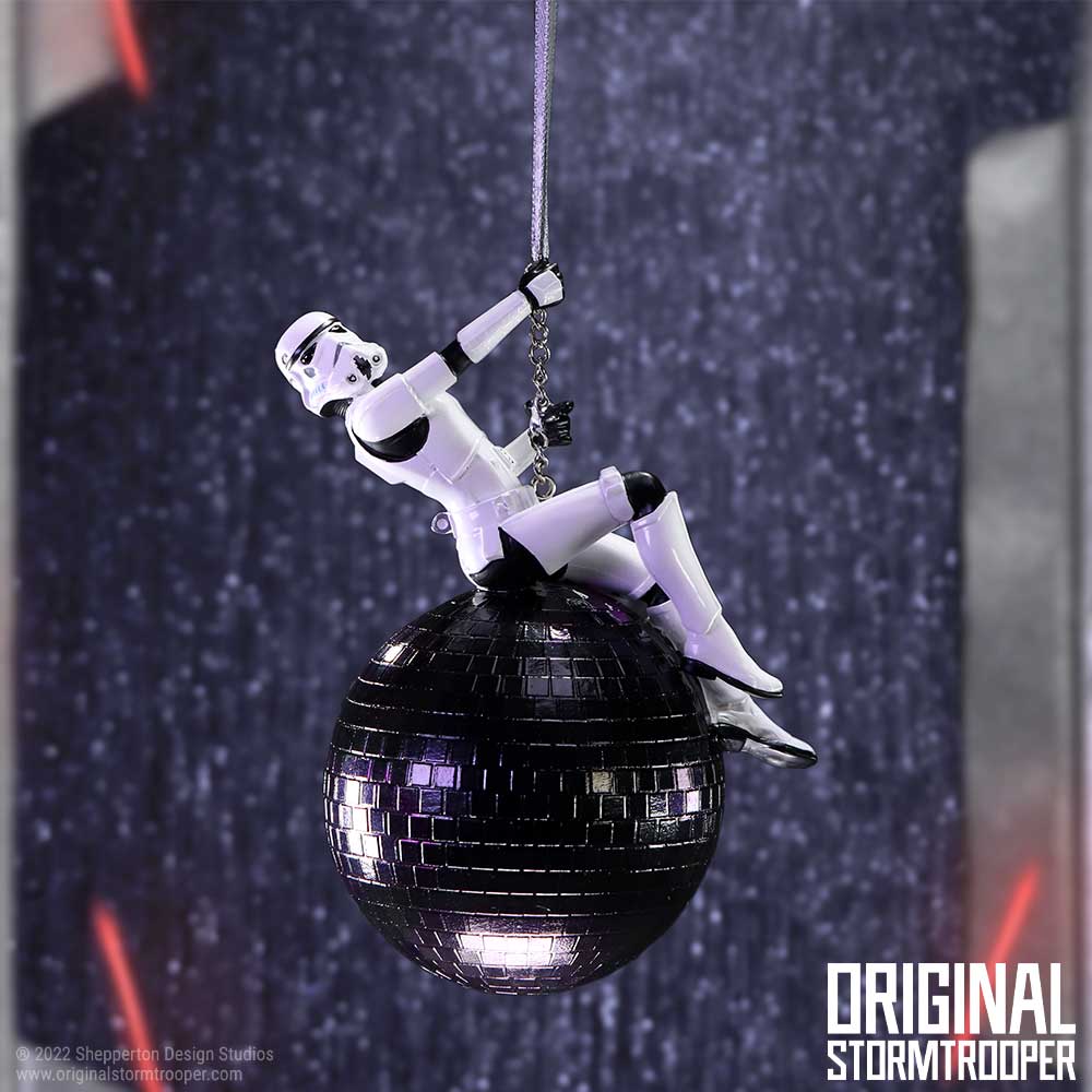 Stormtrooper Disco Ball hanging ornament