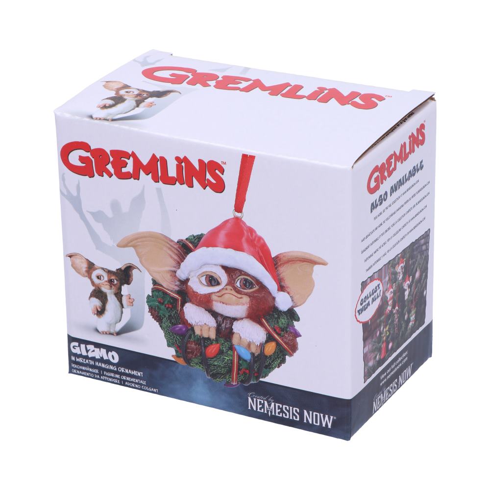 Gizmo Wreath hanging ornament