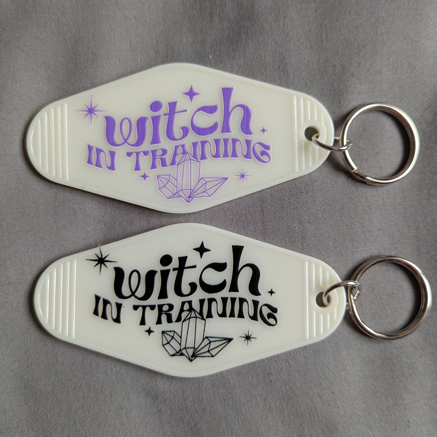 Witch in Training Keyring