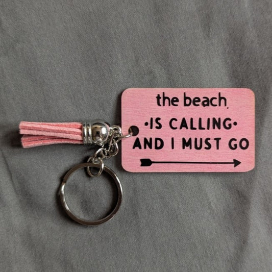 The Beach is calling....Keyring