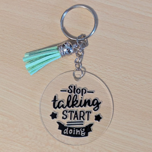 Stop talking, start doing
