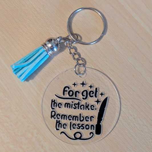 Forget the mistake, remember the lesson