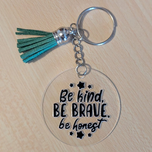 Be kind, be brave, be honest