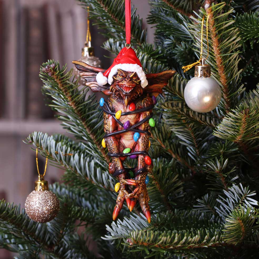 Mohawk in lights hanging ornament