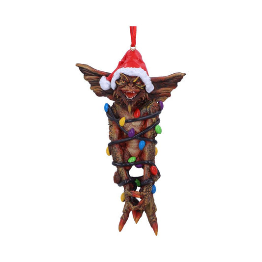 Mohawk in lights hanging ornament